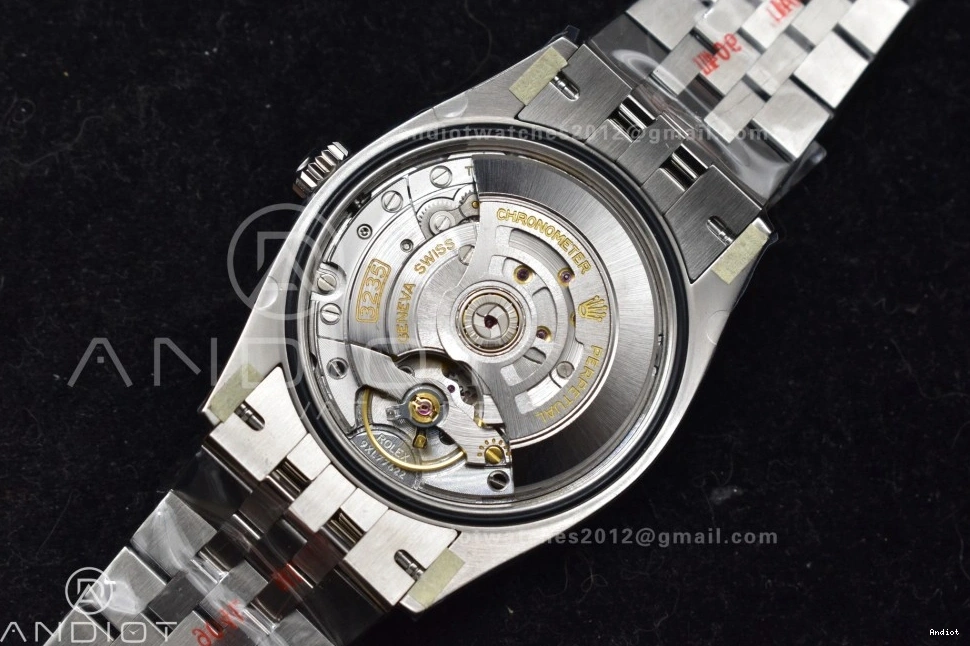 VR3235 Markers Green Dial on 1:1 Roman Edition Bracelet Steel 36 904L Jubilee Clean Gray Best DateJust 126234 0409